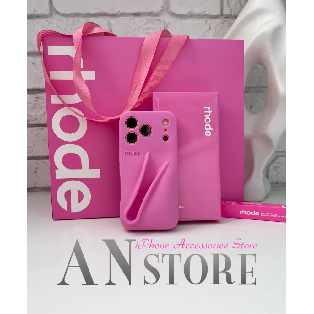 Подарунковий набір RHODE SHORTCAKE Pink з чохлом та фірмовий пакет